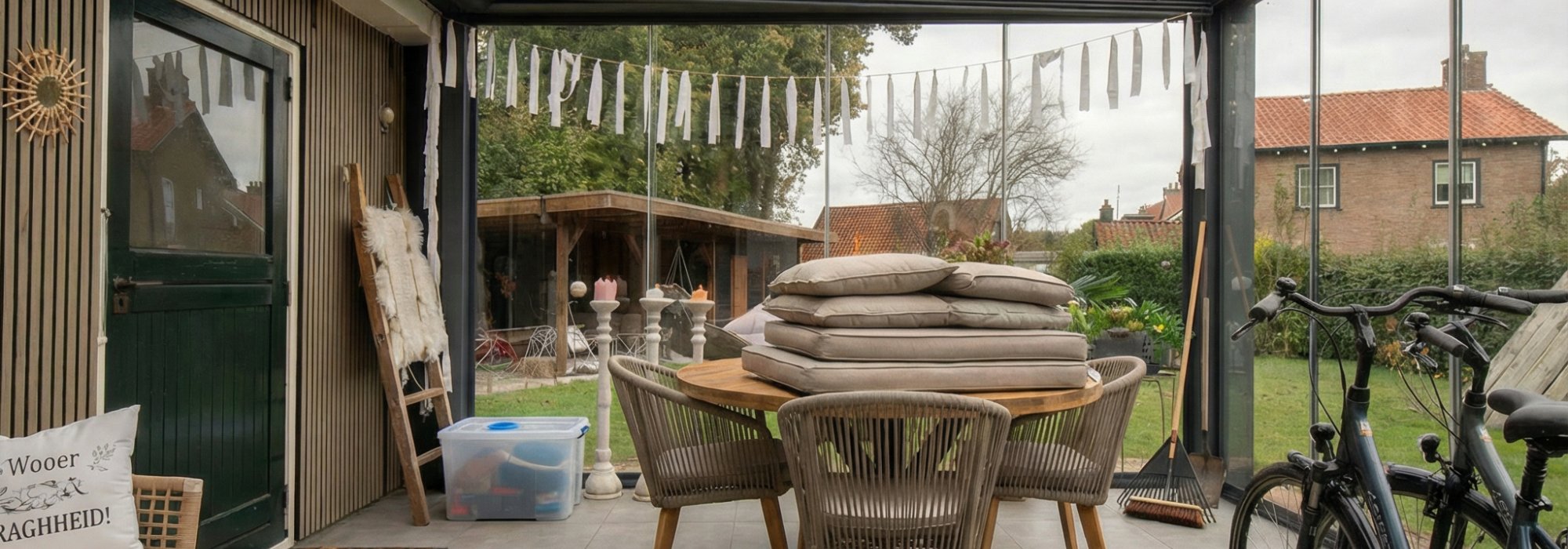 Rommelige tuinkamer (2)